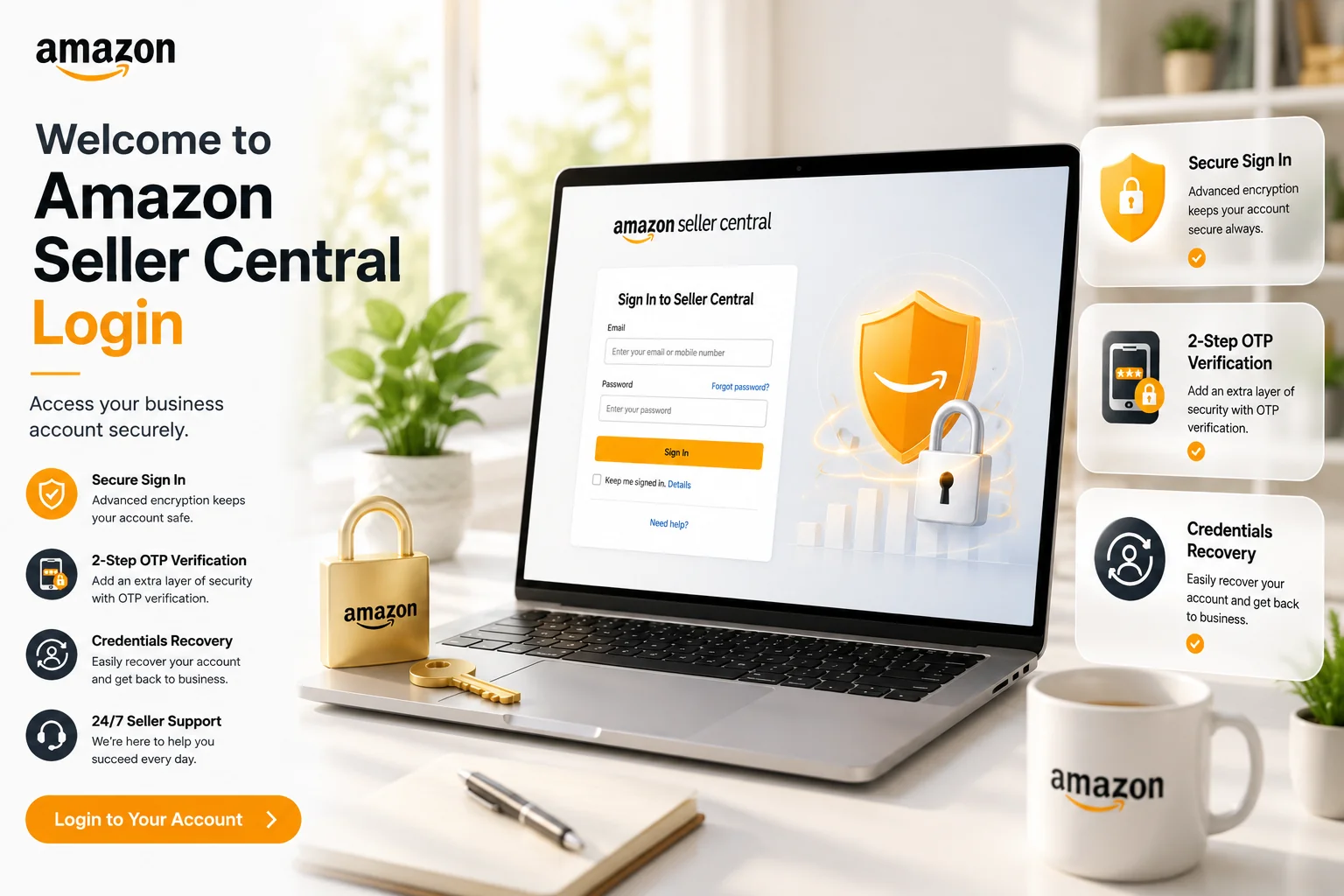 Amazon Seller Central Login - Secure Dashboard Access Guide | Private Crop