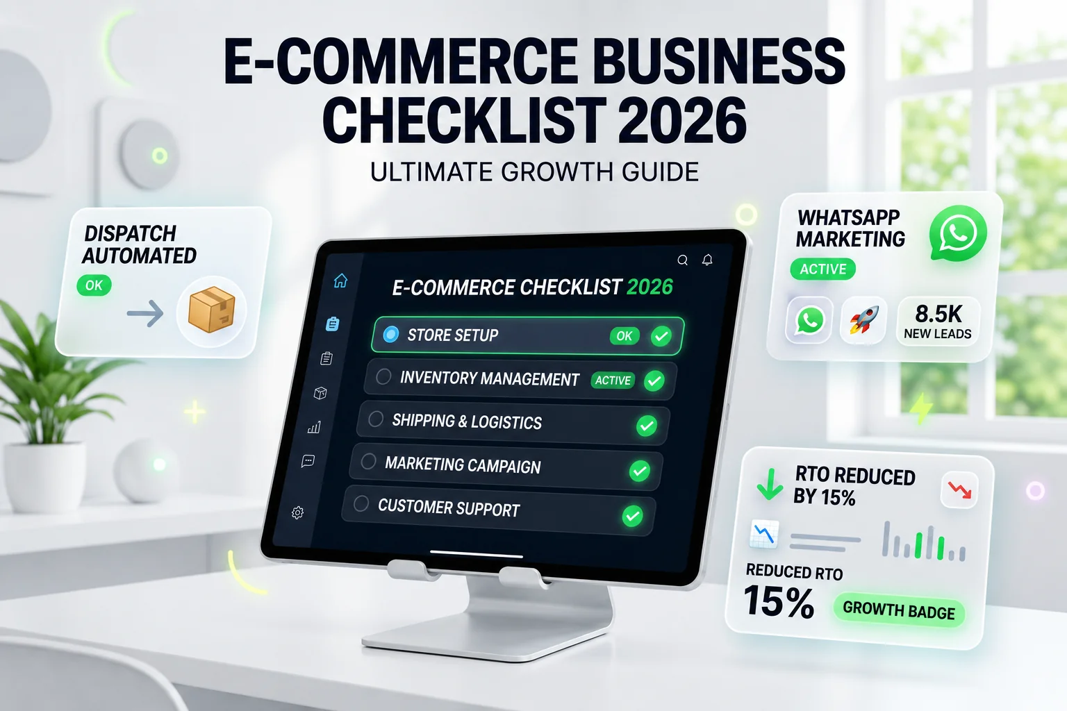 E-commerce Business Checklist for 2026: 10 Steps to Stay Competitive