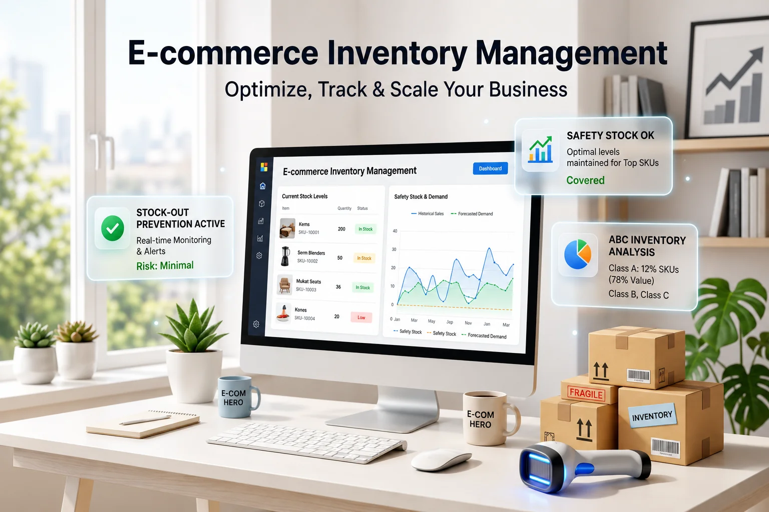 Smart Inventory Management for E-commerce: Avoid Stock-outs & Dead Stock